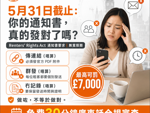 Renters' Rights Act官方通知書